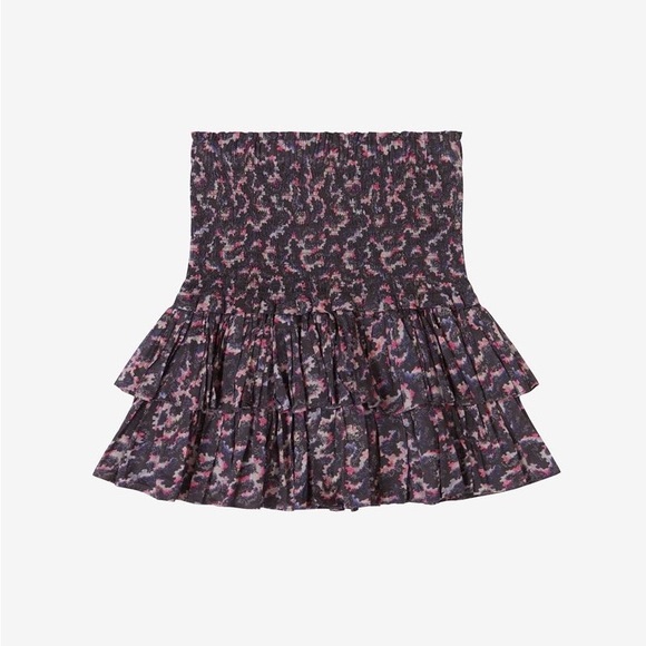 Isabel Marant Étoile Naomi Mini Skirt - Faded Black